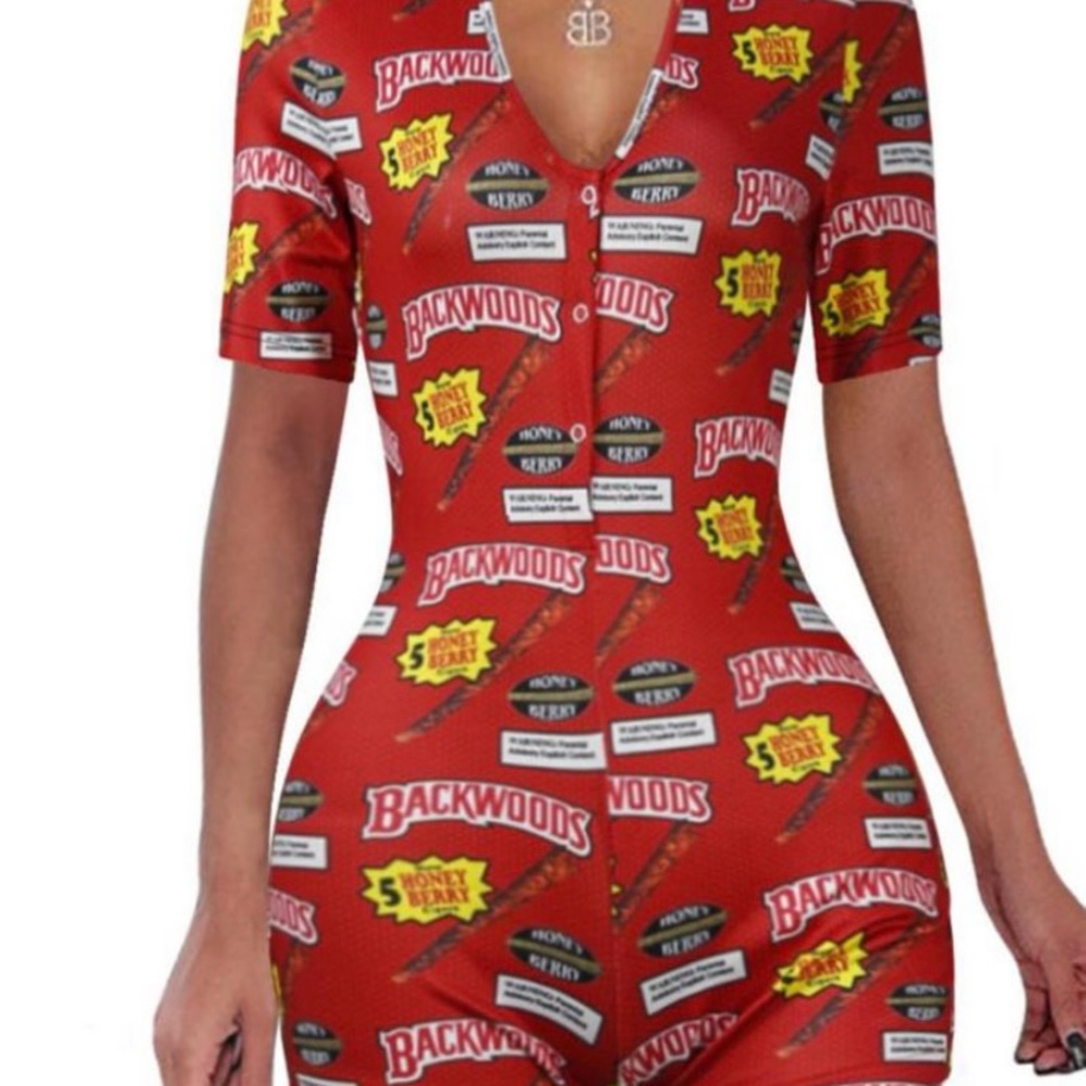 Backwoods pajama onesie 🍃